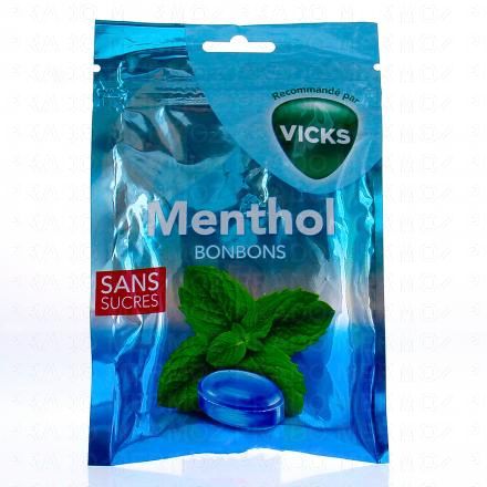 VICKS Bonbons menthol 72g