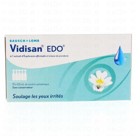 VIDISAN EDO Collyre oculaire 10 doses de 0,6ml