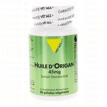 VIT'ALL+ Huile d'Origan 45 mg 30 g&eacute;lules