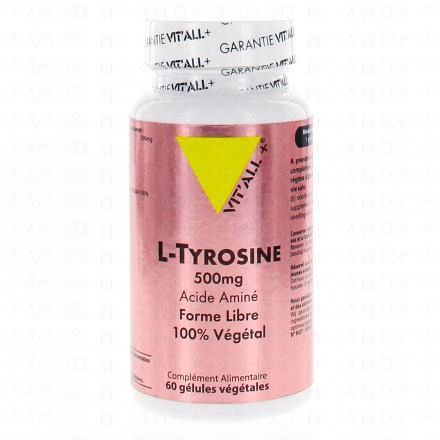 VIT'ALL+ L-Tyrosine 500mg 60 g&eacute;lules