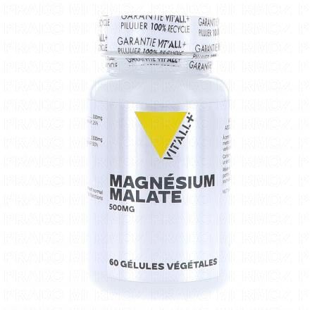 VIT'ALL+ Magnesium malate 500ml x60 g&eacute;lules