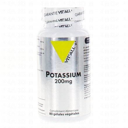 VIT'ALL+ Potassium 200mg 80 g&eacute;lules