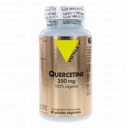 VIT'ALL+ Quercetine 100% v&eacute;g&eacute;tale (60 g&eacute;lules)