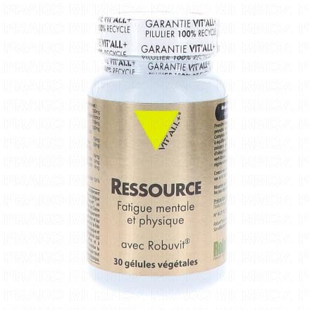 VIT'ALL+ Ressource - Force mentale et physique x30 g&eacute;lules