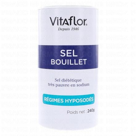 VITAFLOR Sel Bouillet di&eacute;t&eacute;tique tr&egrave;s pauvre en sodium 240g