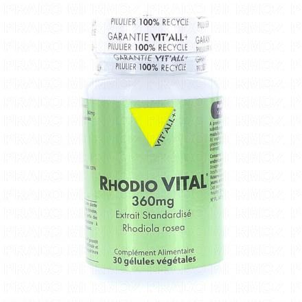 VITALL+ Rhodio Vital 360mg x30 gélules