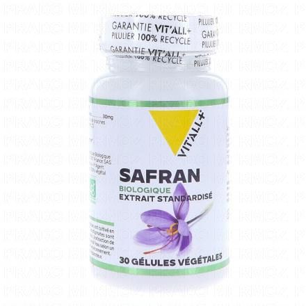 VITALL+ Safran bio x30 g&eacute;lules