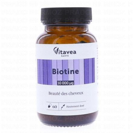 VITAVEA Biotine 10 000µg x60 gélules