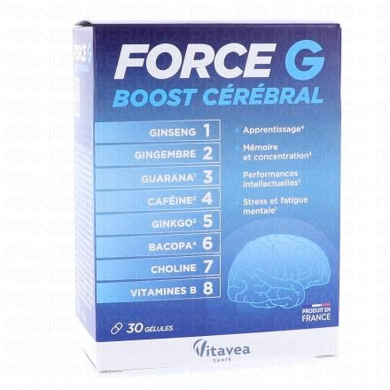 VITAVEA Force G Boost Cérébral x30 gélules