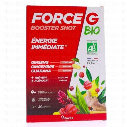VITAVEA Force G Booster shot Bio 20 ampoules