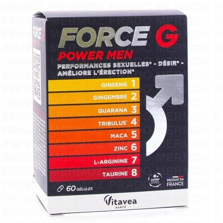 VITAVEA Force G Power Men 60 g&eacute;lules