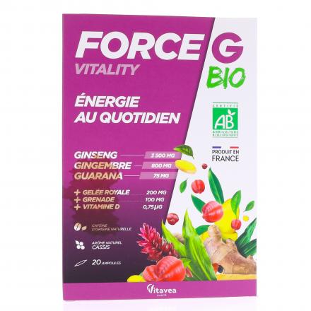 VITAVEA Force G Vitality Bio 20 ampoules