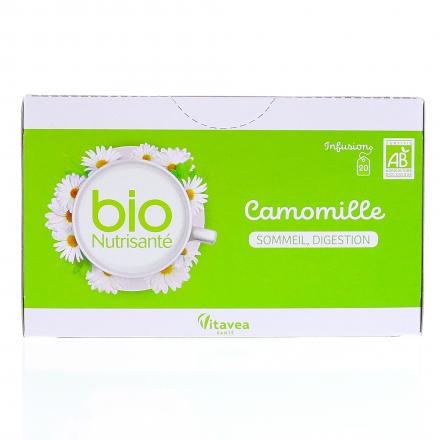VITAVEA Infusion camomille bio 20 sachets