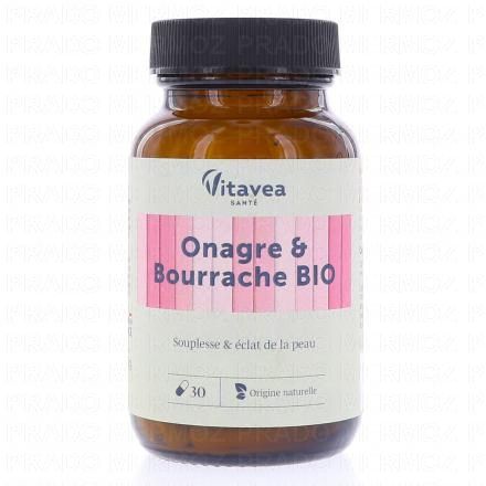 VITAVEA Onagre Bourrache bio x30 g&eacute;lules