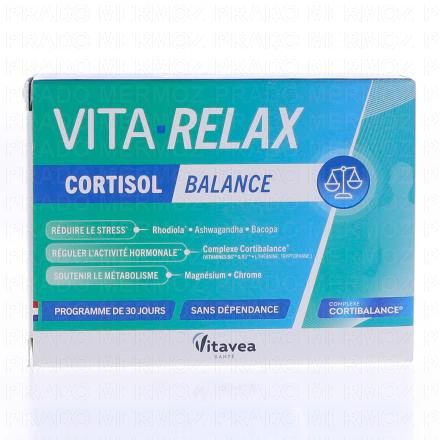 VITAVEA Vita Relax Cortisol Balance 30 g&eacute;lules