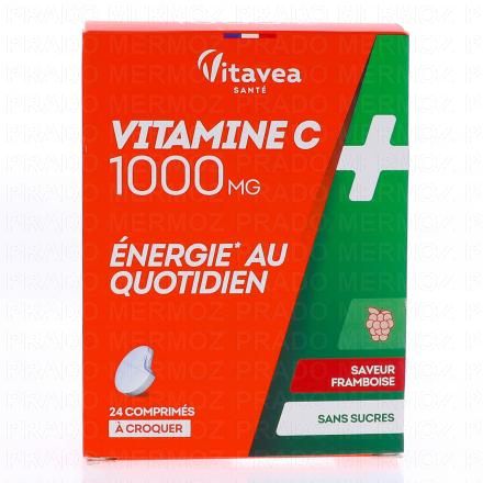 VITAVEA Vitamine C 1000mg x24 comprim&eacute;s &agrave; croquer