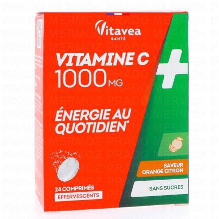 VITAVEA Vitamine C 1000mg x24 comprim&eacute;s effervescents