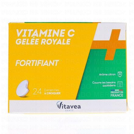 VITAVEA Vitamine C + gelée royale 24 comprimés conprimés à croquer