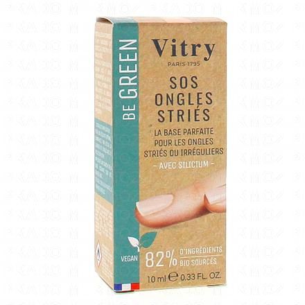 VITRY BE GREEN SOS ongles stri&eacute;s vernis 10ml