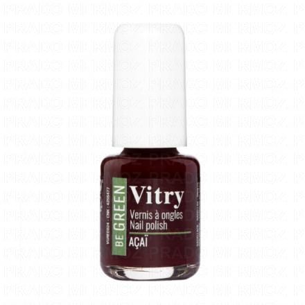 VITRY BE GREEN - Vernis &agrave; ongles n&deg;24 Aca&iuml; 6ml