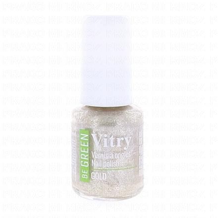VITRY Be Green - Vernis &agrave; Ongles n&deg;128 Gold 6ml