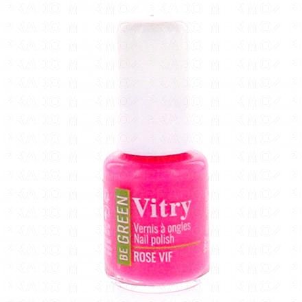 VITRY Be Green - Vernis &agrave; ongles n&deg;103 rose vif 6ml