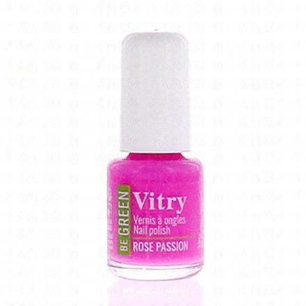 VITRY Be Green - Vernis &agrave; ongles n&deg;105 Rose Passion 6ml