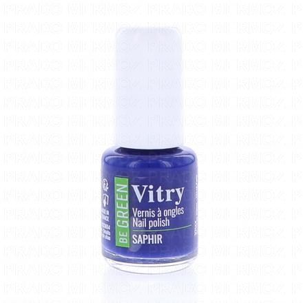 VITRY Be Green - Vernis &agrave; ongles n&deg;114 Saphir 6ml