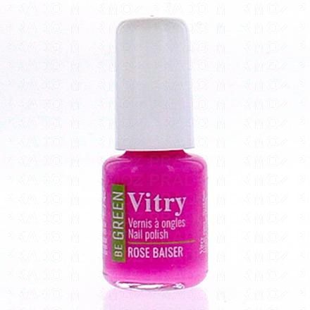 VITRY Be Green - Vernis color&eacute;s Rose baiser 6ml