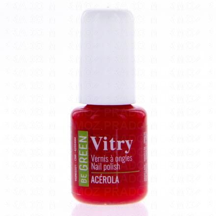 VITRY Be Green - Vernis &agrave; ongles n&deg;21 Ac&eacute;rola 6ml