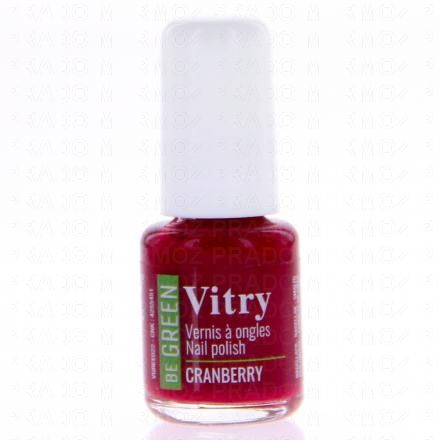 VITRY Be Green - Vernis &agrave; ongles n&deg;22 Cramberry 6ml