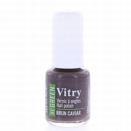 VITRY Be Green - Vernis &agrave; ongles n&deg;53 Brun Caviar 6ml