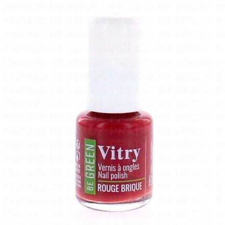 VITRY Be Green - Vernis &agrave; ongles n&deg;72 Rouge Brique 6ml