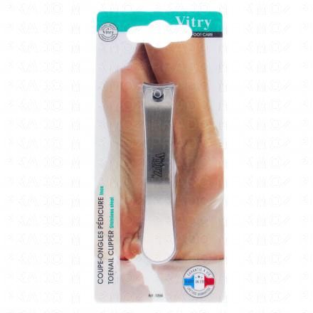 VITRY Foot Care - Coupe ongles p&eacute;dicure inox