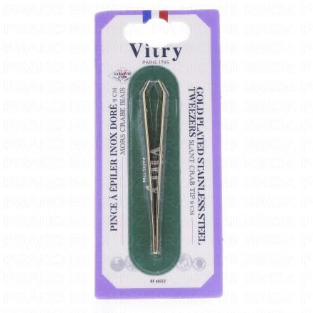 VITRY Face Care - Pince à épiler prestige inox crabe