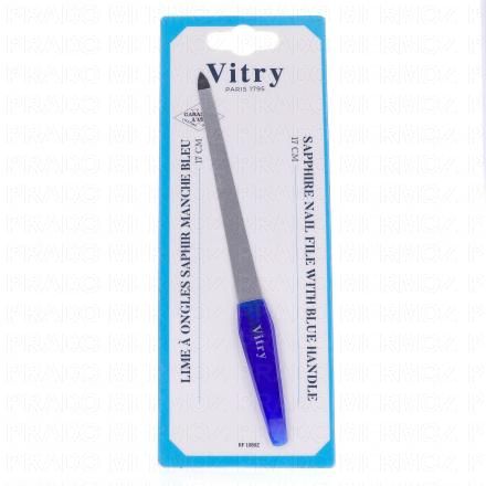 VITRY Nail Care - Lime à ongles saphir & acier