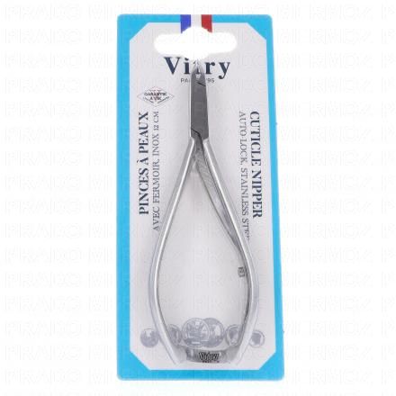VITRY Nail care - Pince &agrave; peaux avec fermoir inox 12cm