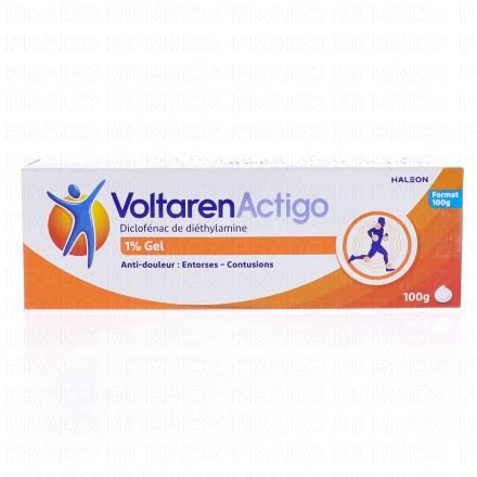 VOLTAREN Actigo 1 % gel (tube 100g)