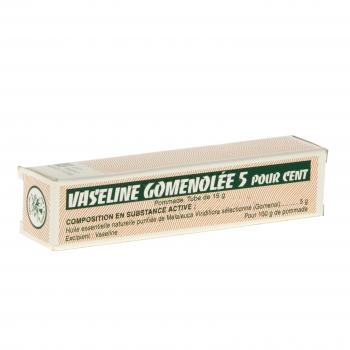 GOMENOL Vaseline goménolée 5 pour cent