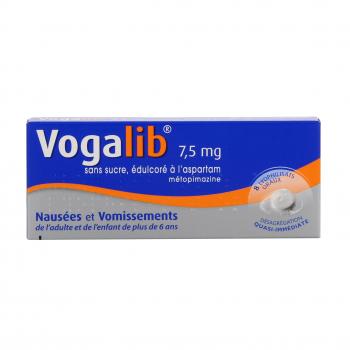 VOGALIB 7,5 mg sans sucre