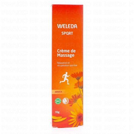 WELEDA Sport - Cr&egrave;me de Massage &agrave; l'Arnica bio 70g