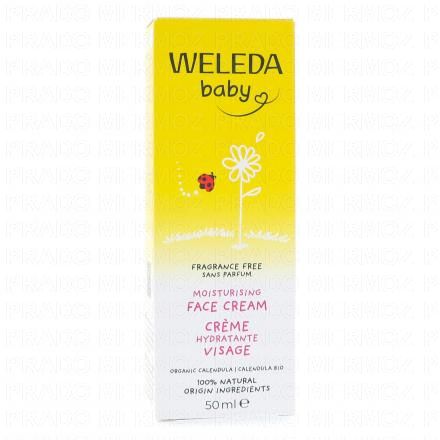 WELEDA Baby - Crème hydratante visage 50ml