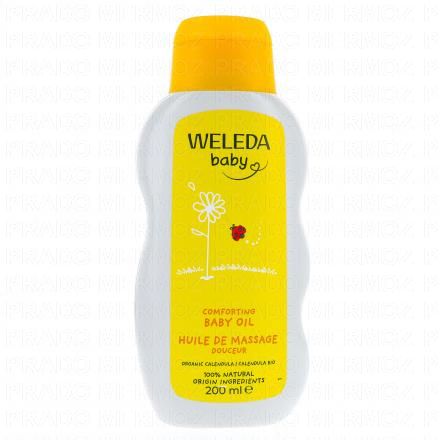 WELEDA Baby - Huile de massage douceur bébé au Calendula