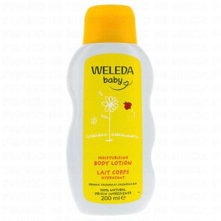 WELEDA Baby - Lait corporel bébé bio au Calendula (200ml)