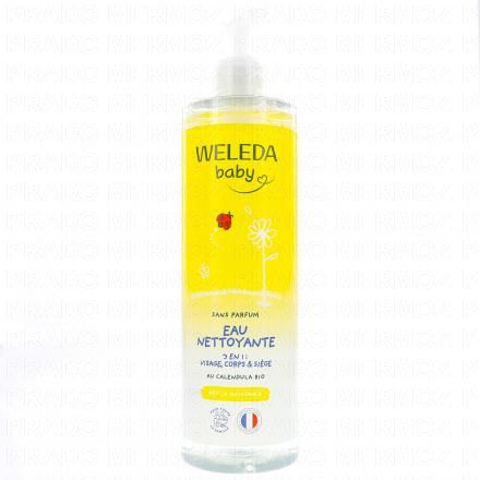 WELEDA Baby - Eau Nettoyante 3en1 au Calendula 400ml