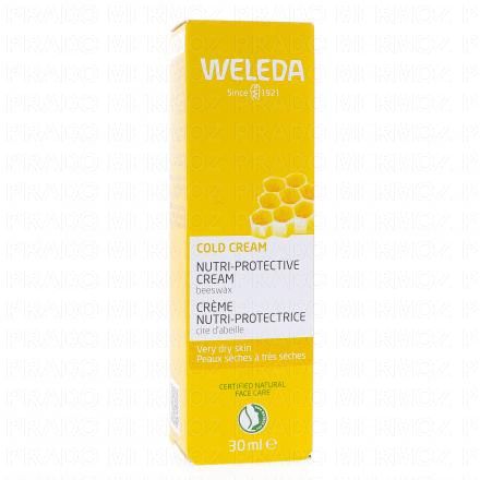 WELEDA Cold Cream visage soin protecteur intensif à la cire d'abeille