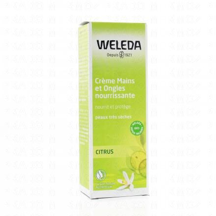 WELEDA Cr&egrave;me nutritive mains & ongles au Citrus bio