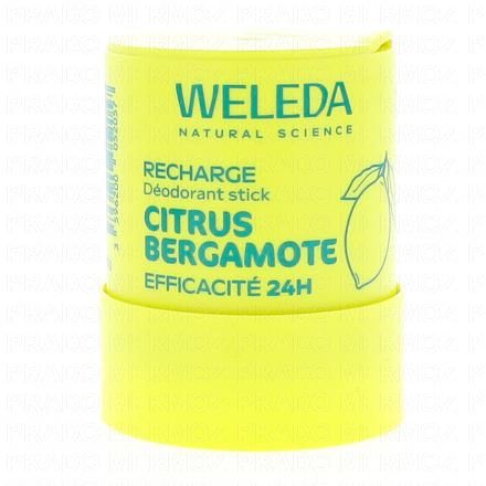 WELEDA Déodorant Stick Rechargeable Citrus Bergamote 50g (recharge)