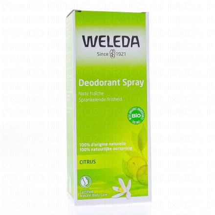 WELEDA D&eacute;odorant au Citrus bio (flacon spray 100ml)