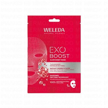 WELEDA Exo Boost - Masque en tissu Glow 20ml